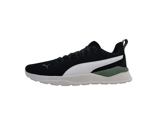 PUMA Unisex ANZARUN LITE Sneaker, New Navy White-CAST Iron, 44 EU - Herren-Outdoor-Fitnessschuhe mit atmungsaktivem Netz-Obermaterial und EVA-Zwischensohle für optimalen Komfort bei jedem Schritt.