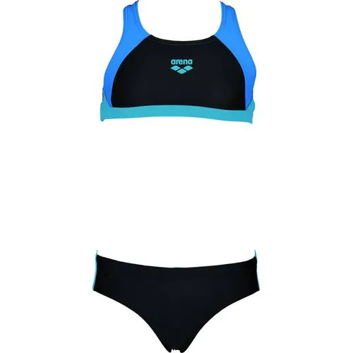 ARENA Mädchen Sport Bikini Ren - Bikinis für Mädchen, chlor- und salzwasserbeständig mit UV-Schutz UPF50+, für optimalen Komfort und Halt beim Schwimmen und Strandaktivitäten.