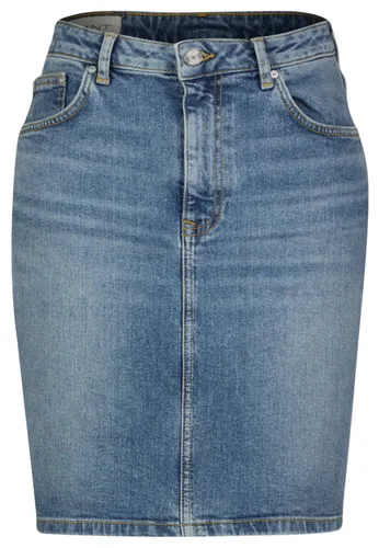Gant Damen Jeansrock Mini Regular Fit - Stylischer Mini Jeansrock aus 99% Baumwolle mit Regular Fit, ideal für legere Outfits und perfekt für den Sommer.