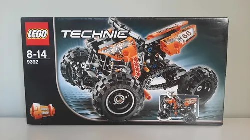 LEGO® Technic 9392 Quad - Bausatz für Rennfahrer - LEGO (R) Komplette Sets & Packs, 199 Teile für kreative Bauprojekte, ideal für Kinder von 8-14 Jahren, bringt Spielspaß und technisches Verständnis.