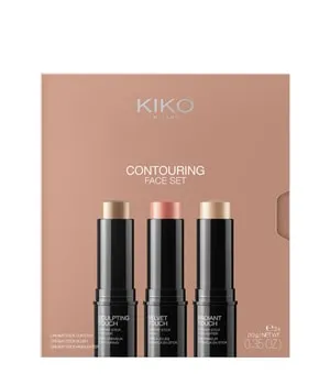 KIKO Milano Contouring Face Set 01: 3-teiliges Gesichts Make-up Set mit Rouge - Make-up Sets & Kits, enthält 3 Sticks für ein perfektes Contouring und einen strahlenden Teint.