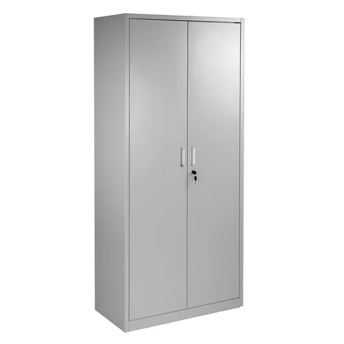 Dema Werkstattschrank 180x80x39 cm – Robuster Stahl-Werkzeugschrank - Aufbewahrungsschrank aus stabilem Stahl mit 2 Türen und 4 höhenverstellbaren Fachböden, ideal für Werkstatt, Garage oder Hobbyraum, platzsparend und vielseitig einsetzbar.