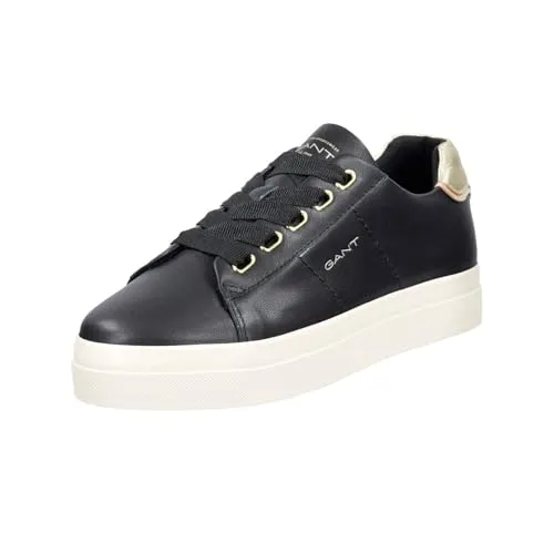 Gant Damen Sneakers GANT-31531989 Schwarz 37 EU - Stylische Damen Sneakers in Schwarz aus hochwertigem Naturleder, ideal für jeden Anlass und bequem im Tragen. Perfekt für modebewusste Frauen.