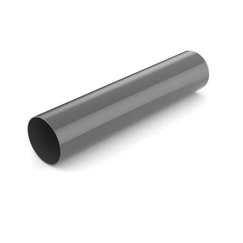 2m Fallrohr Graphit System 63 – Robustes Regenfallrohr - Witterungs- und UV-beständiges Fallrohr aus robustem Kunststoff, Durchmesser 63 mm, ideal für langlebige Entwässerungslösungen.