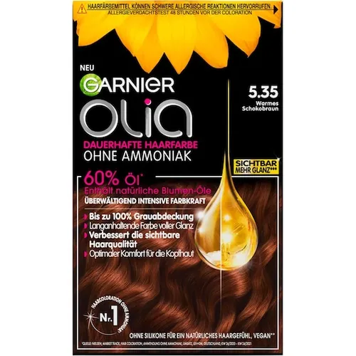 GARNIER Haarfarben OliaDauerhafte Haarfarbe 5.35 Warmes Schokobraun 1 Stk. (6,99 € / 1 Stk.)