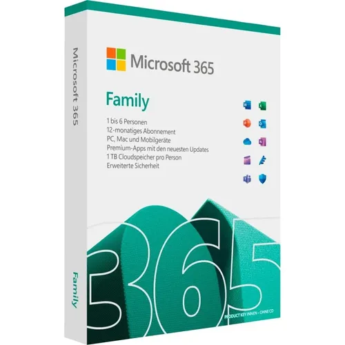 Microsoft Office 365 Single 1-Benutzer bis zu 5-Geräte / 1-Jahr PC/MAC ML #BOX