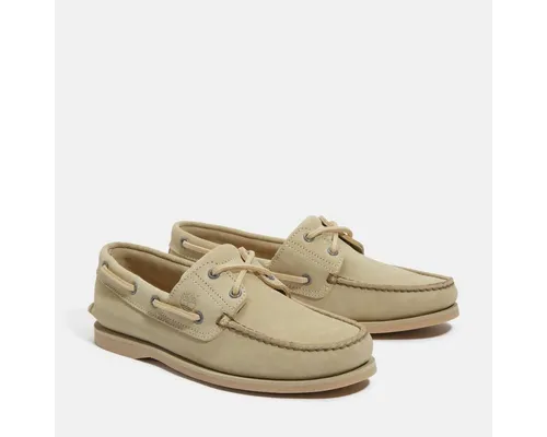Timberland Classic Boat Shoe Gr. 43 - Herren-Halbschuhe. Bestseller Bootsschuh mit weichem Leder, 360°-Schnürsystem und rutschfester Gummisohle für optimalen Halt. Ideal für sportliche Outfits und Segeln.