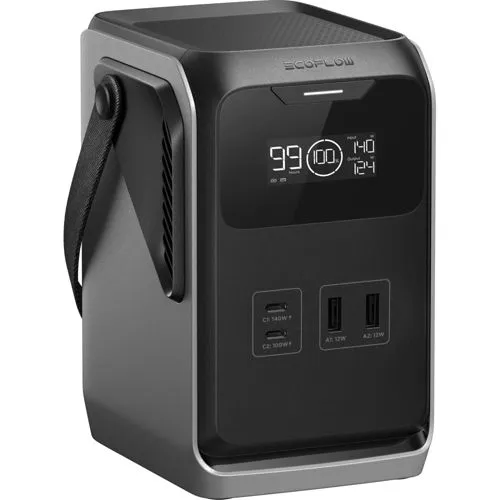 ECOFLOW TRAIL 200 DC - Portable Powerstation EF-TRAIL200-N - Powerstation für Outdoor-Enthusiasten, mit 192Wh LiFePO4-Akku und 220W max. Entladeleistung. Ideal für mehrtägige Abenteuer ohne Stromanschluss.