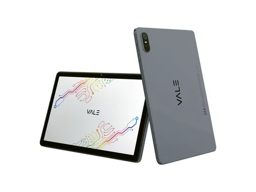 VALE »V10A-4128« Android Tablet 10 Zoll - Tablets mit 10 Zoll, 8 GB RAM und 128 GB Speicher. Genießen Sie Android 14 und brillante Bilder auf dem HD-IPS Display. Ideal für Unterhaltung und produktives Arbeiten unterwegs.