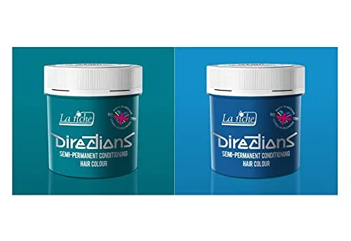 La Riche Directions Haarfarben Set aus 1x Turquoise und 1x Lagoon Blue