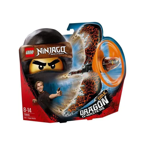 LEGO® NINJAGO™ 70645 Drachenmeister Cole – Bausatz für kreative Abenteuer - Erlebe die spannende Welt der Ninjas mit dem LEGO Set Drachenmeister Cole! Ideal für kreative Bauprojekte und fantasievolles Spielen, geeignet für Kinder von 8-14 Jahren.