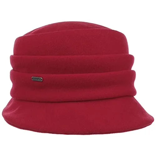McBURN Katja Wollhut Damenhut - Eleganter Winterhut aus Wolle - Stylischer Damenhut aus hochwertiger Wolle, made in Italy. Mit Futter für zusätzlichen Komfort und verstellbarer Größe für perfekten Sitz.