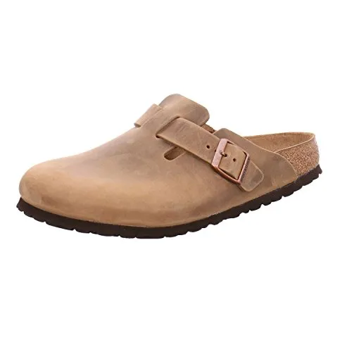 Birkenstock Boston Sandalen Damen in tabacco brown, Größe 36 FS 2025