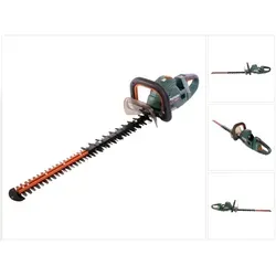 Metabo Akku-Heckenschere HS 18 LTX BL 65 - Bürstenlose Akku-Heckenschere mit drehbarem Griff für flexibles Arbeiten. Maximale Schnittleistung und leise im Betrieb, ideal für lärmsensible Bereiche.