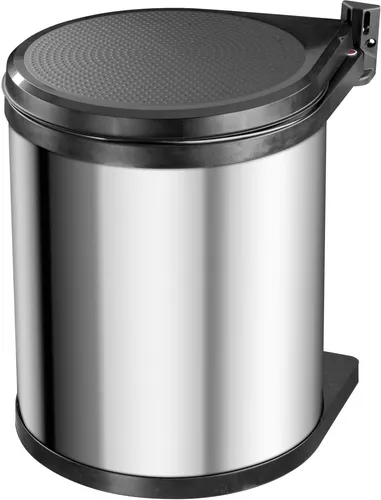 Compact-Box M Einbau-Mülleimer - Weiß - Haushaltszubehör mit einzigartigem Deckel-Lift-System, das den Deckel automatisch öffnet. Ideal für Einbauküchen mit bis zu 15 Litern Fassungsvermögen.