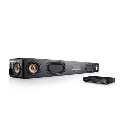 Teufel CINEBAR Ultima Streaming - Kabellose Soundbar mit integriertem Subwoofer - Heimkinosystem mit WLAN-Netzwerkplayer für nahtloses Streaming von Spotify, TIDAL & mehr. Integriertes Subwoofer-System und Multiroom-Funktion sorgen für beeindruckenden Klang.