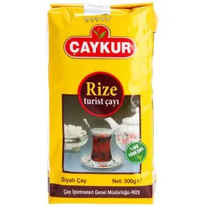 Caykur Tee Rize Turist Schwarztee, 500g - Türkischer loser Schwarztee, aromatisch und kräftig. Ideal für Tee-Liebhaber, die ein intensives Geschmackserlebnis suchen. Inhalt: 500g.