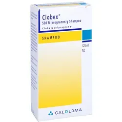 Clobex 500 Mikrogramm/g Shampoo 125 ml