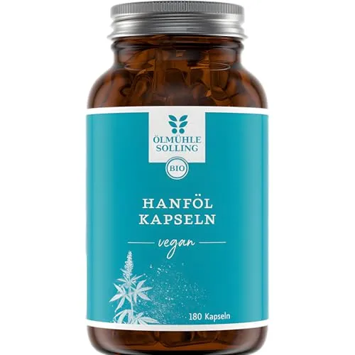 Ölmühle Solling - Hanföl Kapseln BIO 180 stk.
