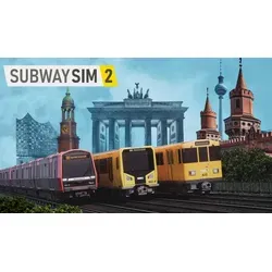 SubwaySim 2 - PS5 [EU Version] - PS5-Spiel mit 3 U-Bahn-Linien in Berlin und Hamburg, beeindruckender Grafik dank Unreal Engine 5 und authentischem Gameplay für realistische Nahverkehrserlebnisse.