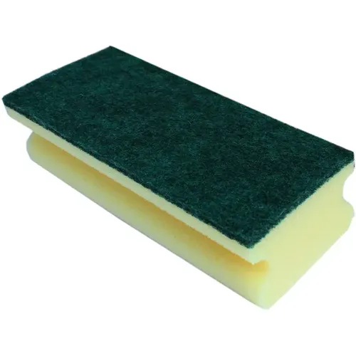 Vliesschwamm Sito Topfreiniger gelb-grün 15x7x4,5 cm, Reinigungsschwamm, vielseitig einsetzbar 5000075