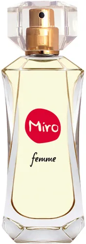 Miro Femme Eau de Parfum Nat. Spray 50 ml - Damenduft mit fruchtigen Noten von Mandarine und schwarzer Johannisbeere, kombiniert mit floraler Ylang Ylang Harmonie. Lang anhaltende Sillage für ein selbstbewusstes Auftreten.