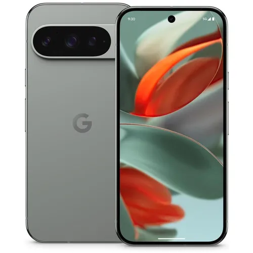 Google Pixel 9 Pro 128GB - Dual-SIM High-End Smartphone, 5G-fähig mit optischem Kamerazoom und Notruf per Satellit