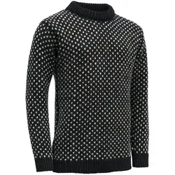 Devold of Norway Nordsjø Wool Sweater XXL - navy - Outdoor Hoodie für Herren, aus 100% reiner norwegischer Wolle, bietet hervorragende Isolierung und Atmungsaktivität - ideal für Outdoor-Abenteuer und den täglichen Gebrauch.