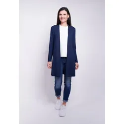 Seidel Moden Cardigan ohne Verschluss aus Viskose - MADE IN GERMANY, blau 36 - Strickjacke aus 95% Viskose, atmungsaktiv und elastisch, ideal für einen lässigen Look. Hergestellt in Deutschland, bietet sie Komfort und Stil.