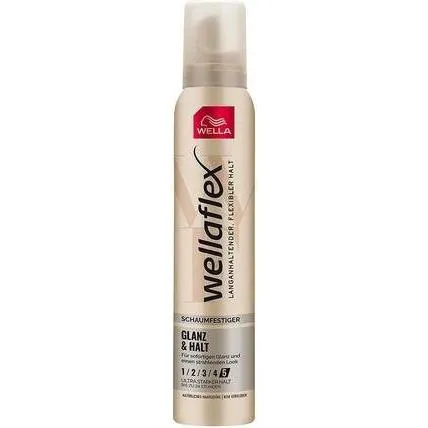 Wella Flex Shine & Hold Foam-Resistant Ultra Strong 200 Ml (Schaumfestiger, 200 ml) (49961376)