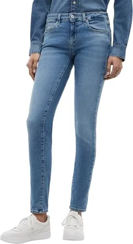 Tommy Jeans Sophie Lw Skn Ch0238 - Damen Skinny Jeans - Jeans im 5-Pocket-Style mit figurbetontem Schnitt, ideal für Büro und Alltag. Hoher Tragekomfort durch Stretchanteil und lässiges Design, perfekt für jeden Anlass.