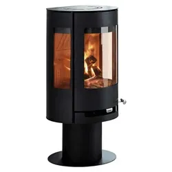 Kaminofen Aduro 9-3 Stahl schwarz 6 kW - Kaminöfen, energieeffizient mit EEK A+, modernes Design und hohe Wärmeleistung für gemütliche Abende.