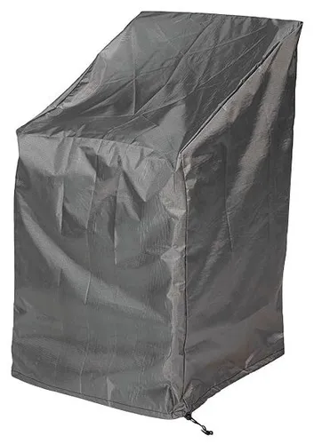 AeroCover 7962 Atmungsaktive Schutzhülle für Stapelstühle - Abdeckhaube für Stapelstühle, atmungsaktive Polyesterhülle in anthrazit, schützt Ihre Möbel vor Witterungseinflüssen und sorgt für Langlebigkeit.