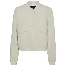 Vero Moda Blouson Amala - Beiger Funktionsblouson für Damen - Funktionsjacke in Beige, aus hochwertigem Material für optimalen Tragekomfort und eine normale Passform, ideal für vielseitige Outfits.