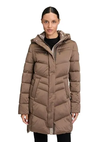 GIL BRET Damen Winterjacke, Gr. 42, Steppware - Funktionsjacken mit tailliertem Schnitt, Kapuze und pflegeleichter Steppware für optimalen Komfort an kalten Tagen.