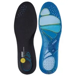 Sidas Cushioning Gel - 28,5 - Einlegesohlen mit dynamischer Gelkonstruktion für optimale Fersendämpfung, ideal für Herren, Damen und Junioren in den Größen 44/45.