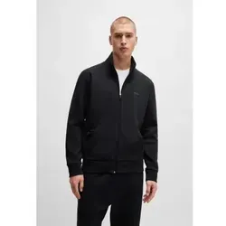 BOSS Herren Skaz Sweatshirt, Black1, L - Hochwertiges Herren Sweatshirt mit regulärer Passform, ideal für lässige Looks und Komfort im Alltag.