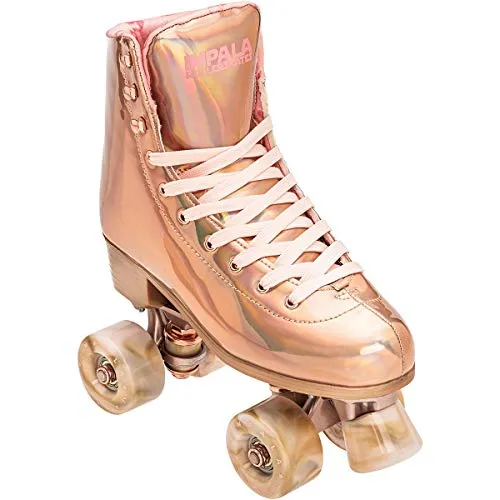 IMPALA QUAD SKATE Rollschuh marawa rose gold - 37 - Inliner Rollschuh mit exklusiver Marawa Wamp Kollaboration, vegan-freundlich und mit komfortabler Polsterung für besten Halt und Style.