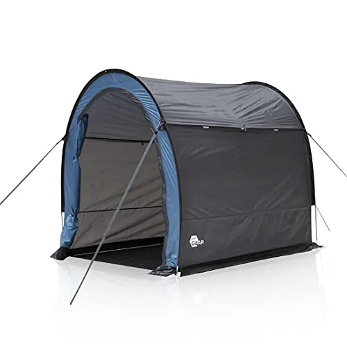 yourGEAR Vento Multifunktionales Zelt - Kuppelzelt mit 3,6m² Abstellfläche, ideal für Fahrräder und Outdoor, wasserdicht mit 5000 mm Wassersäule für optimalen Wetterschutz.