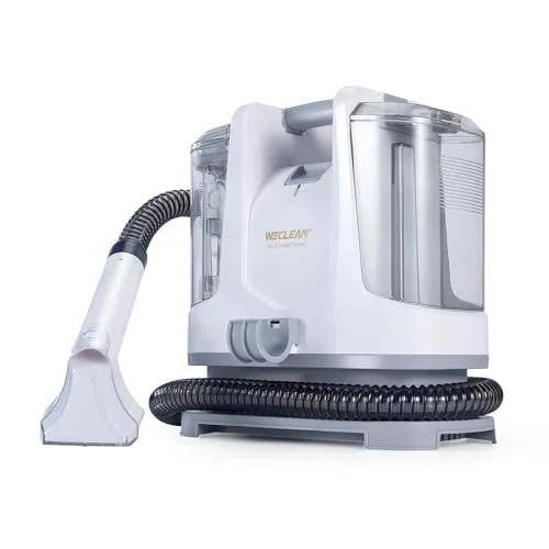 WECLEAN C2 Waschsauger für Teppiche & Polster - Erleben Sie die kraftvolle Tiefenreinigung Ihrer Teppiche mit dem WECLEAN C2. Der 400-W-Motor entfernt effektiv Schmutz und Gerüche, ideal für Haustierbesitzer. Mit dualem Wassertank für einfache Handhabung.