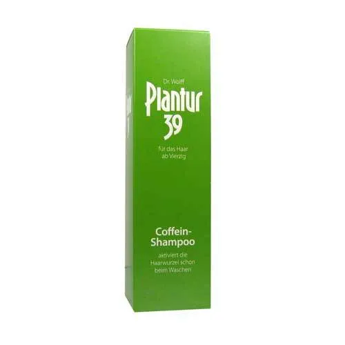 Plantur 39 Phyto-Coffein-Shampoo - Spezialshampoo für feines, brüchiges Haar. Mit Phyto-Coffein zur Unterstützung der Haarpflege und für mehr Volumen. Ideal für Frauen nach der Menopause.