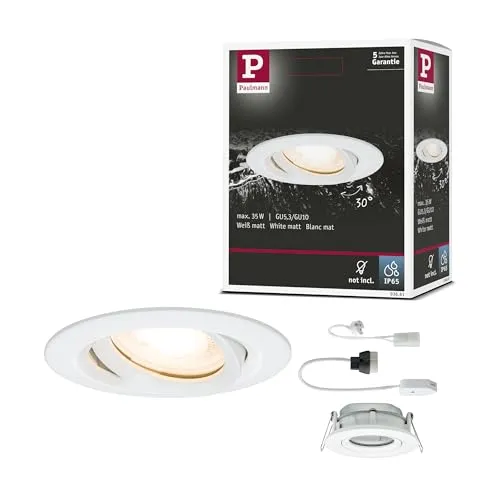 Deckenstrahler Nova Premium - Weiß Alufarben, max. 35 Watt, modernes Design für stilvolle Beleuchtung