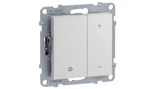 Legrand SEANO Elektronisches Potentiometer 1-10V - Dimmer für elektronische Vorschaltgeräte, ideal zur präzisen Lichtsteuerung mit Schraubklemmen für einfache Installation.