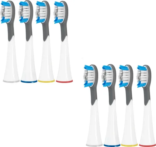 Silk´n Sonic Smile Bürstenkopf 4er-Pack - Ersatzbürsten für elektrische Zahnbürsten, sorgen für eine gründliche Reinigung und gesundes Zahnfleisch.