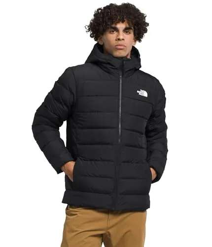 The North Face Aconcagua 3 Hoodie - Daunenjacke XXL schwarz - Funktionsjacke für Hochtouren und Trekking, isolierend mit Kapuze, DWR-imprägniert; Farbe: Schwarz, Größe: XXL - Perfekt für kalte Wetterbedingungen!