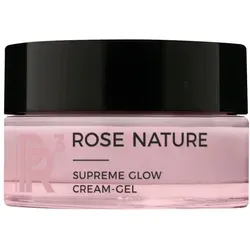 Annemarie Borlind Rose Supreme Glow Cream-Gel 50 ml - Sonstige Gesichtspflegeartikel mit exklusivem PR3-Rosenkomplex, der Blue Light schützt und die Haut strahlend pflegt. Vegan und ohne Mineralölderivate.