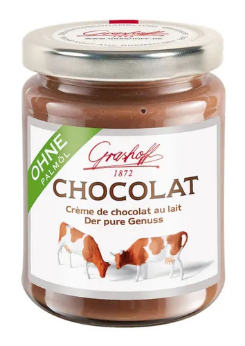 GOURVITA DE Schoko-Creme CHOCOLAT mit Milchschokolade von Grashoff, 250g 5997