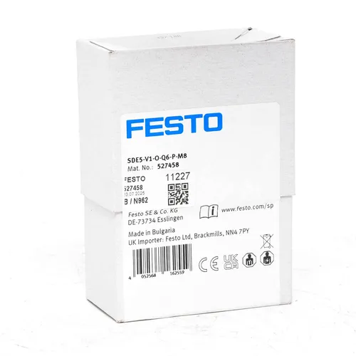 Festo Drucksensor SDE5-V1-O-Q6-P-M8 527458 -new-
