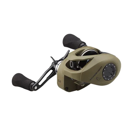 Savage Gear SG8 300 BC RH Baitcastrolle - Angelrolle für Süßwasserangeln mit 7+1 Kugellagern und einer Übersetzung von 7,3:1 – ideal für präzises Werfen und hohe Schnurkapazität.