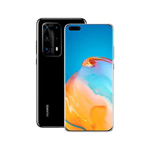 Huawei P40 Pro+ - Smartphone 512GB, 8GB RAM, Dual Sim, Black Ceramic - Simlockfreies Handy mit 512GB Speicher, 8GB RAM und beeindruckender Kamera für atemberaubende Fotos.